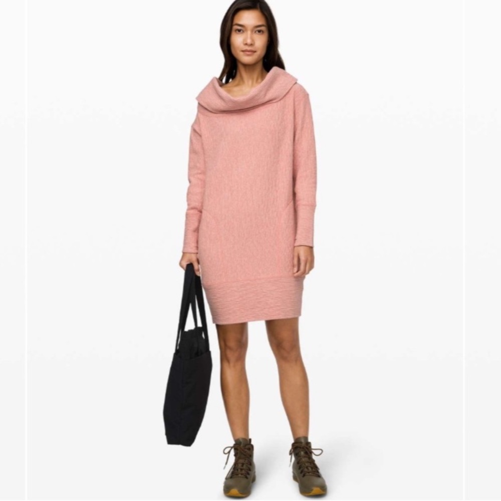 Lululemon Along the Way Sweater Dress
